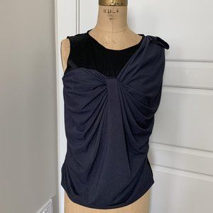 3.1 Phillip Lim knit knot top 100% silk sz 4